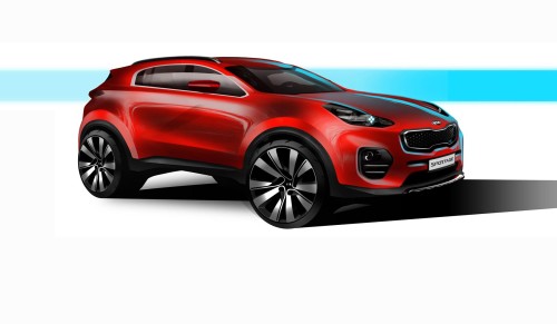 Kia promises new design direction with Sportage in Frankfurt