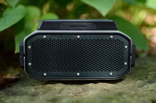 With this rugged speaker, sound takes a backseat to accessories
