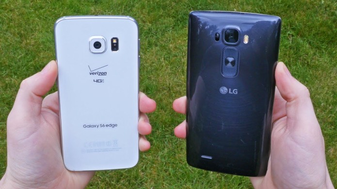 Samsung Galaxy S6 Edge vs LG G Flex 2: Features Compared