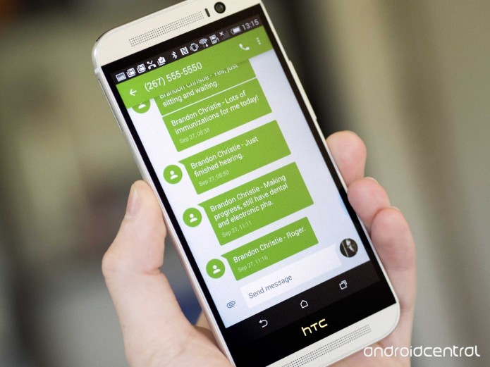 How to send, receive texts on two Android phones from a single number