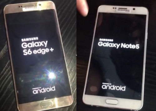 Galaxy Note 5, S6 edge+ gets an early hands-on leak