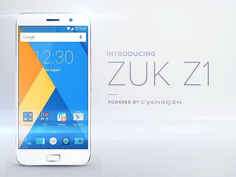 Lenovo-backed ZUK Z1 goes international in October