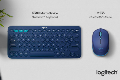 Logitech K380 Bluetooth keyboard and M535 mouse unveiled