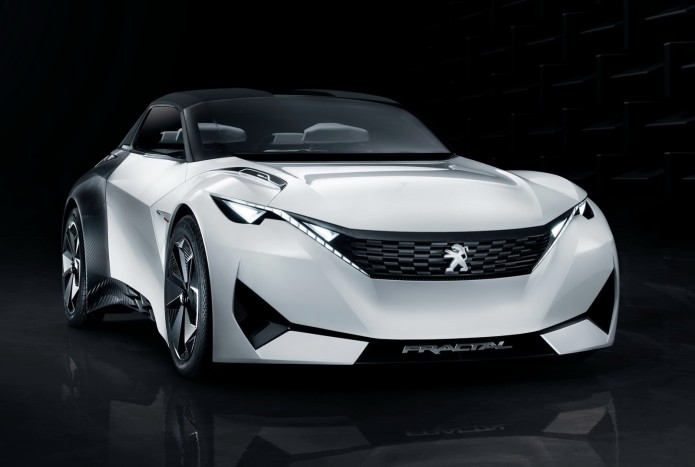Peugeot Fractal concept car is inspired by sound