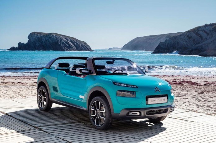 Citroen Cactus M Concept is ready for the beach