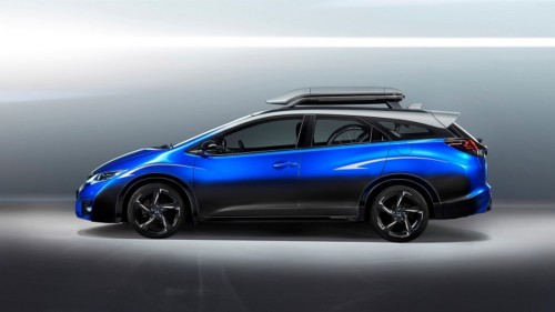 Honda Civic Tourer Active Life concept is crammed full of bikes