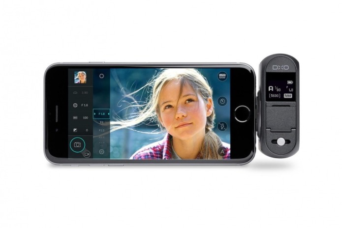 DxO One camera connects to the iPhone or iPad for image sharing