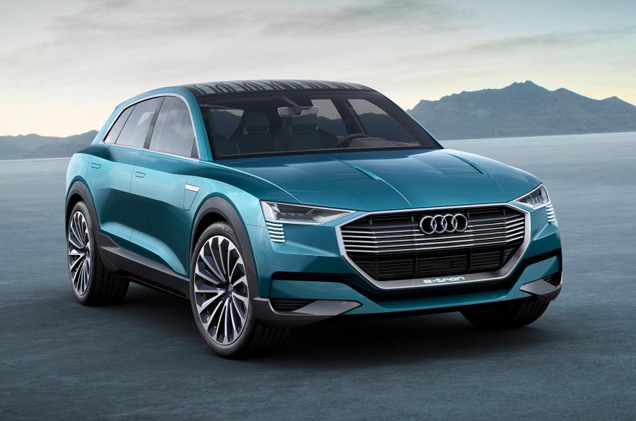 Audi’s 496HP e-tron quattro concept previews 2018’s all-electric SUV