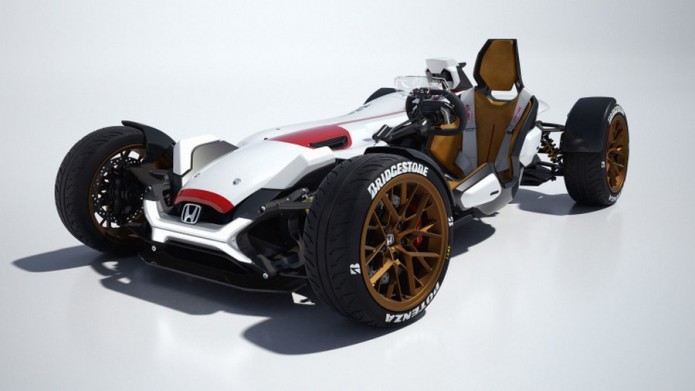 Honda Project 2&4 concept has the heart of a MotoGP racer and four wheels