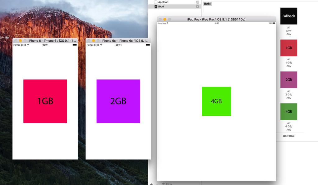 Xcode hack confirms 2GB RAM on iPhone 6s, 4GB on iPad Pro