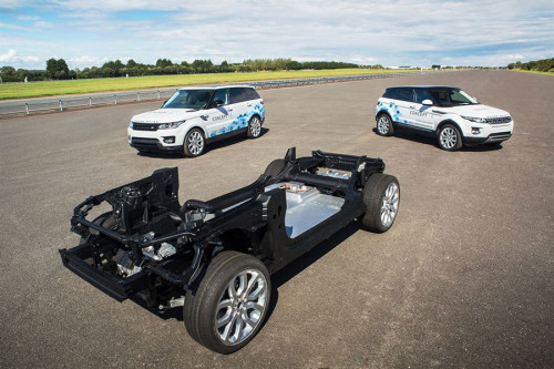 Jaguar Land Rover researching electric Drive Module tech for future EVs, hybrids
