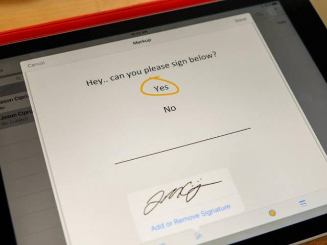 How to sign, markup documents without leaving the Mail app in iOS 9