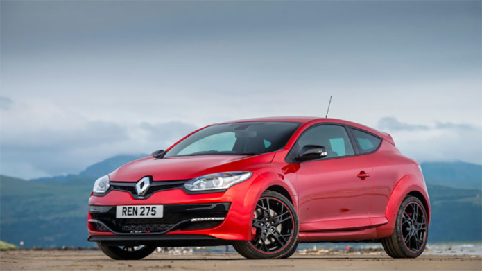 Renaultsport Megane RS 275 Cup-S has 275hp and 265 lb-ft of torque