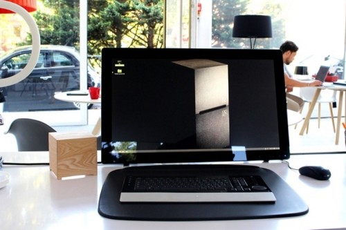 Wood Kubb Houses A Desktop PC Inside A Minimalist Wooden Case