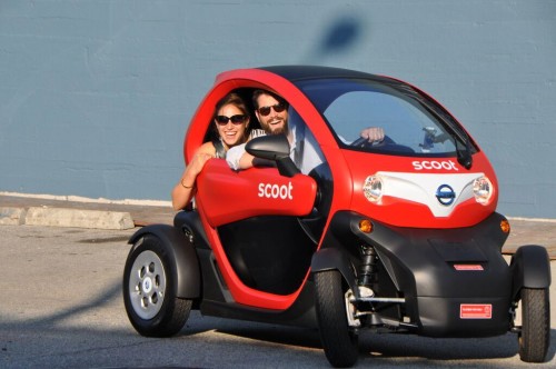 Nissan and Scoot bring four wheel Scoot Quads to San Francisco