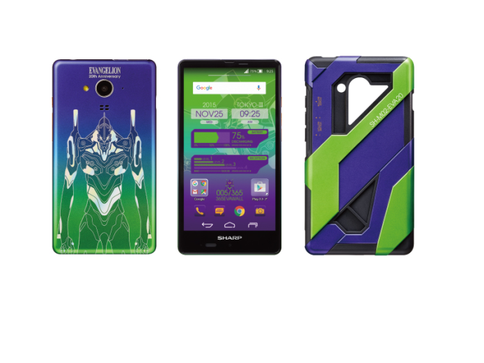 Limited edition Evangelion smartphone gets Japan-only release