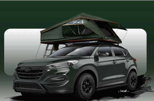 Hyundai Tucson Adventuremobile is ready for off-road shenanigans