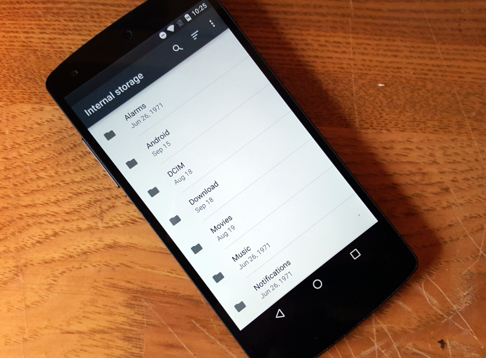 How to get to Android Marshmallow's hidden file manager