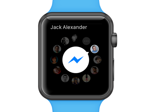 Facebook Messenger now available for Apple Watch