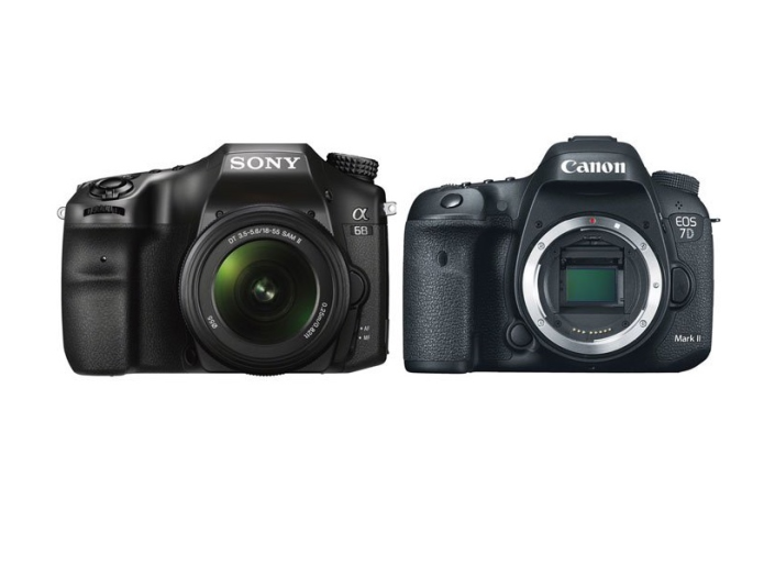 Sony A68 vs Canon 7D Mark II Specifications Comparison