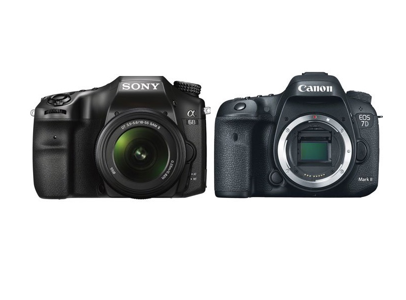 Sony A68 vs Canon 7D Mark II Specifications Comparison. 