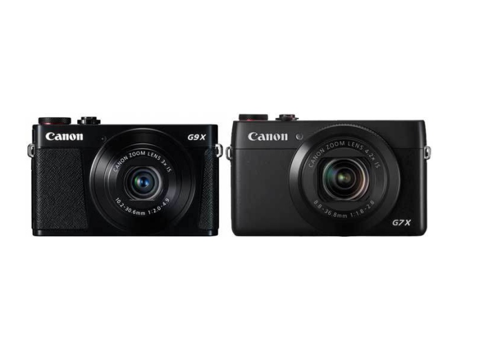 Canon G9 X vs Canon G7 X Specifications Comparison