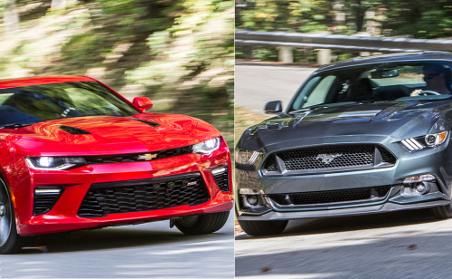 2016 Chevrolet Camaro SS vs. 2015 Ford Mustang GT – Comparison Tests