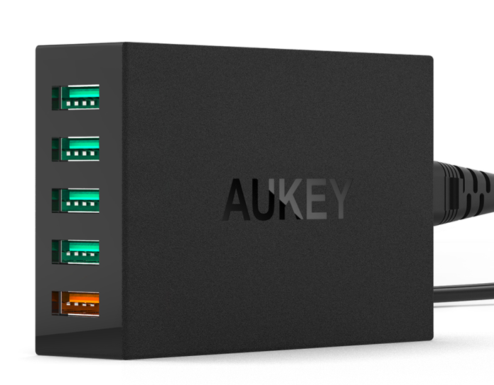 Aukey 5 Ports USB Charging Station with Qualcomm Quick Charge 2.0 review: Fast and simultaneous charging for all your mobile devices