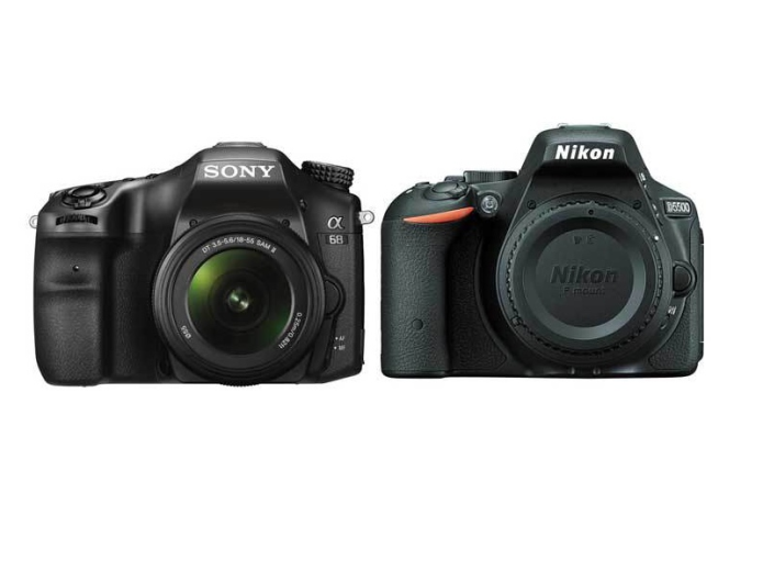 Sony A68 vs Nikon D5500 Specifications Comparison