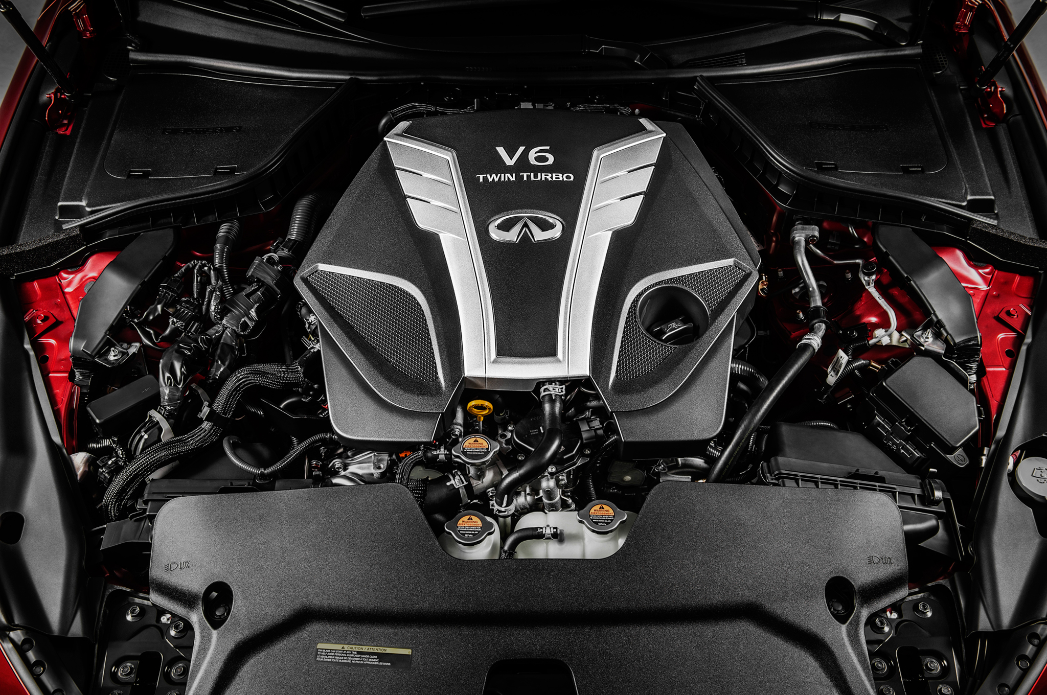 Infiniti Q50 V6 turbos spin at up to 220k rpm
