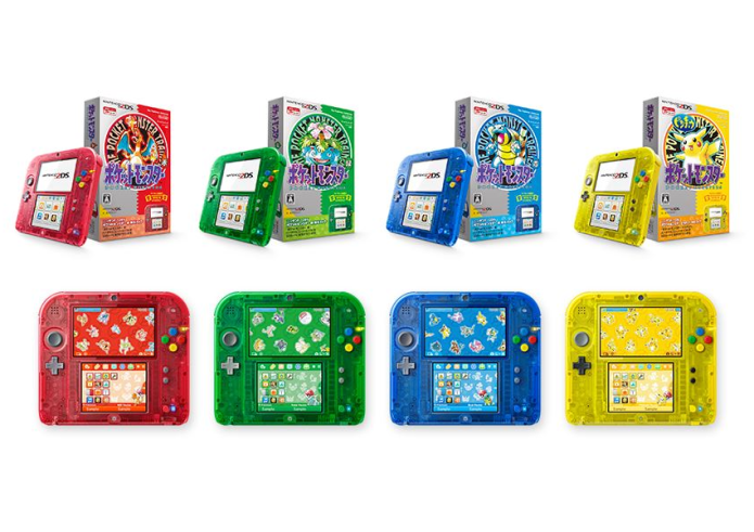 Nintendo 2DS arrives in Japan with limited-edition Pokemon colors