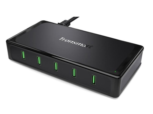 Tronsmart Titan desktop charger review : With five Quick Charge USB ports the Titan offers the fastest way to charge multiple phones and tablets.