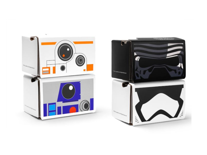Google’s giving away Star Wars Cardboard VR headsets