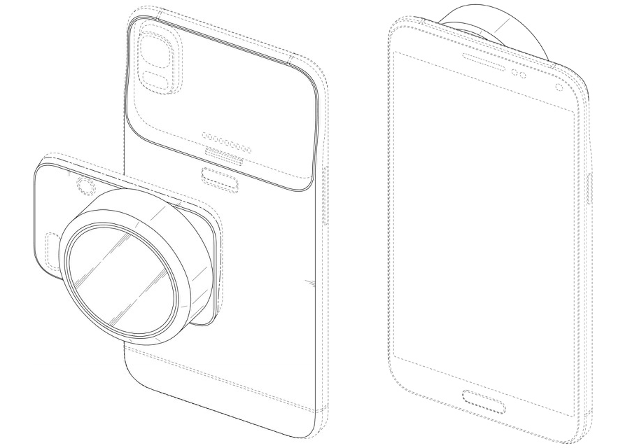 Samsung Galaxy S7 Duo Pixel: modular pieces, retro expansion