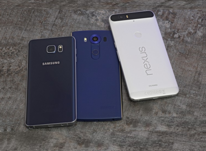 Nexus 6P vs. LG V10 vs. Galaxy Note5 Comparison Review