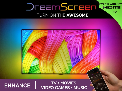 DreamScreen brings DIY backlighting to any TV