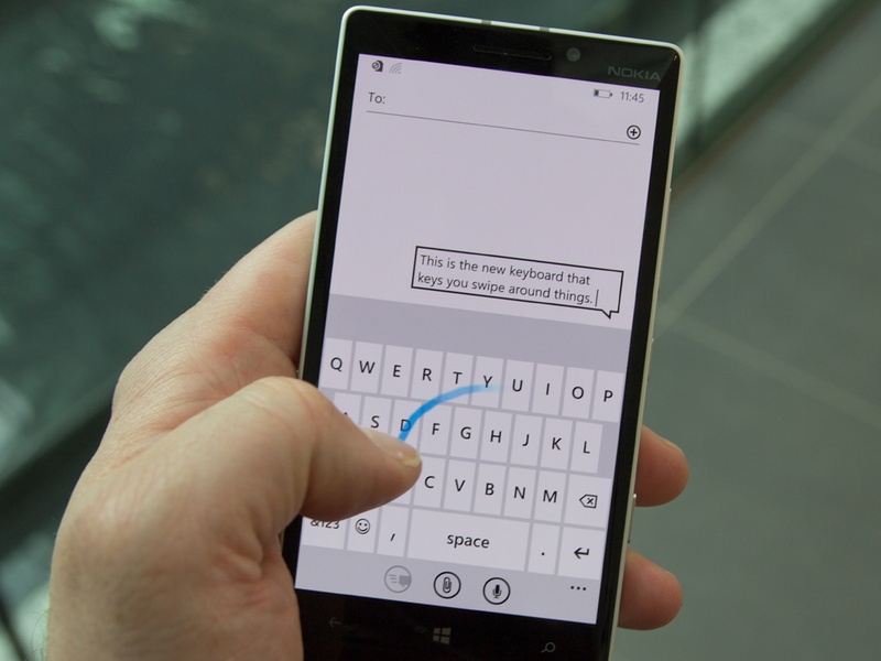 Microsoft’s iPhone keyboard looks brilliant