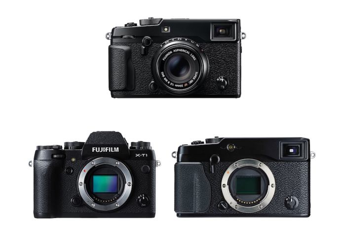 Fujifilm X-Pro2 vs X-T1 vs X-Pro1 Comparison
