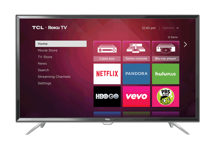 Roku announces 4K streaming with new TCL televisions