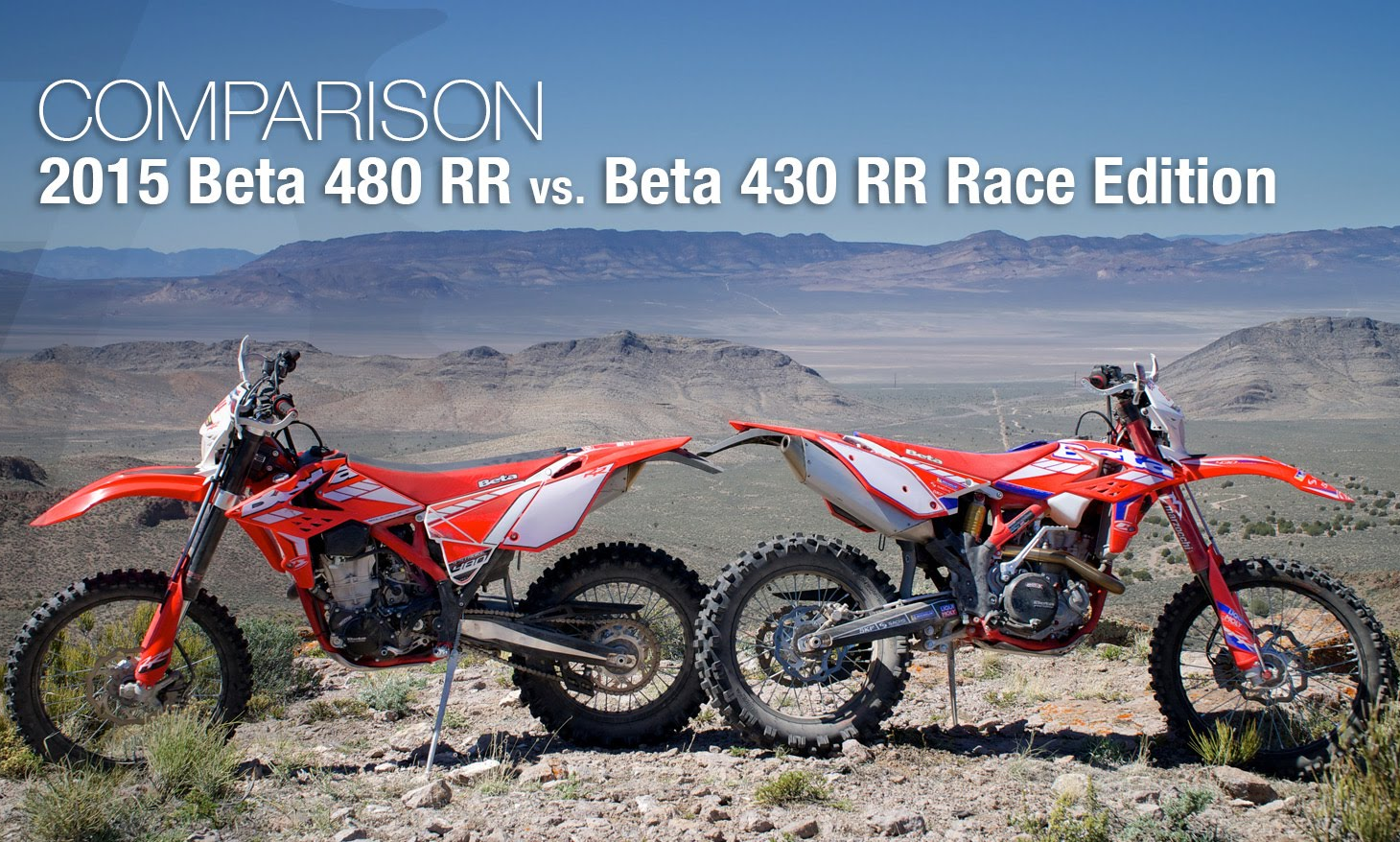 2015 Beta 480 RR vs. Beta 430 RR Race Edition Comparison Review