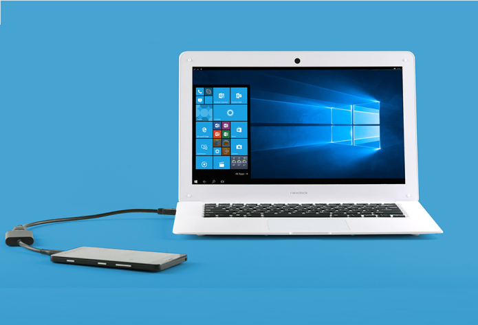 NexDock wants to turn smartphones, tablets into laptops