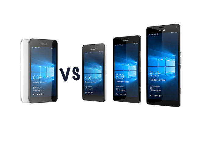 Which Windows Phone is right for you? Microsoft Lumia 650 vs 550 vs 950 vs 950 XL