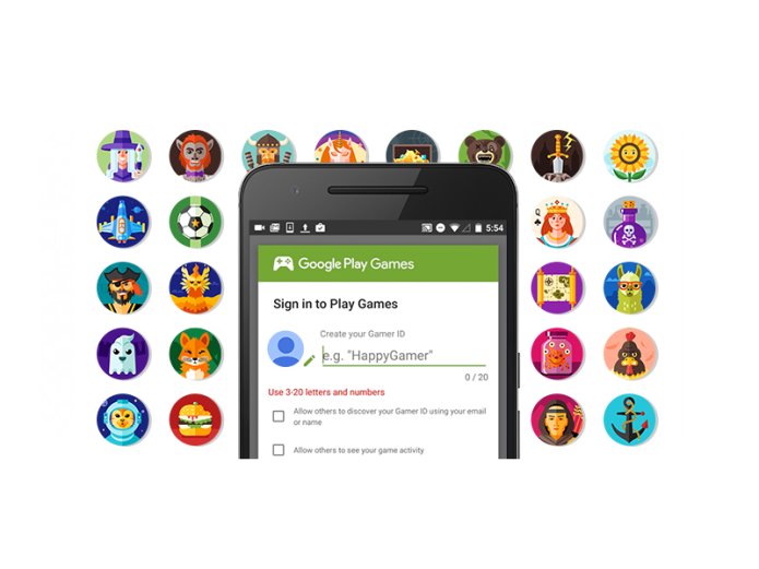 Android introduces Gamer ID for Google Play Games, ditching Google+ requirement
