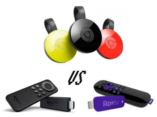 Chromecast vs Fire TV Stick vs Roku Stick: Face-Off