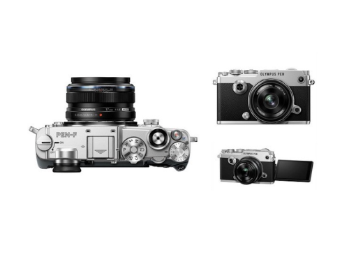 Olympus PEN-F vs OM-D E-M5 Mark II vs PEN E-P5 Specifications Comparison