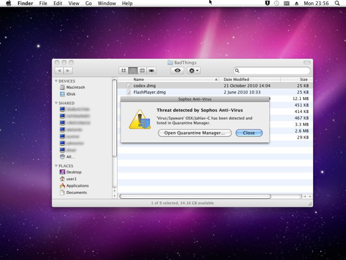 Sophos Antivirus for Mac Home Edition Review