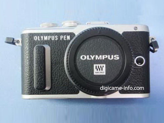 Olympus PEN E-PL8 leaks with yet another odd grip