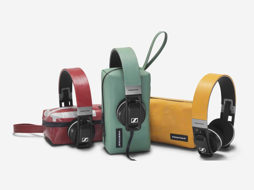 Sennheiser and Freitag team for one-of-a-kind Urbanite headphones