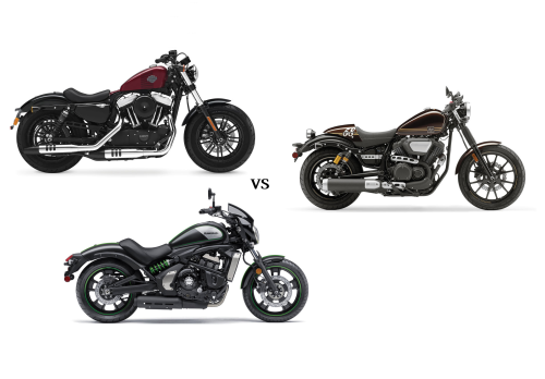 Harley-Davidson Sportster Forty-Eight vs. Kawasaki Vulcan S Café vs. Star Bolt C-Spec – COMPARISON TEST