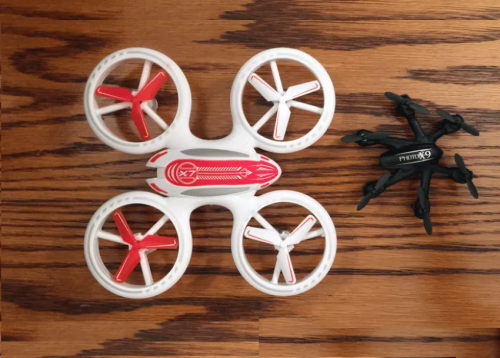 Odyssey Toys X-7 Microlite review : Sprightly microdrone lights up the night